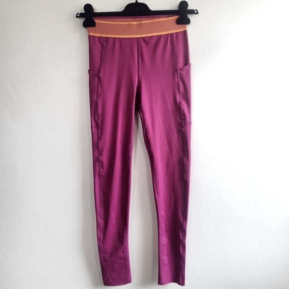 New FP Movement Endurance Mid-Rise Aubergine Run Tight Leggings NWT Size Medium - Picture 10 of 16